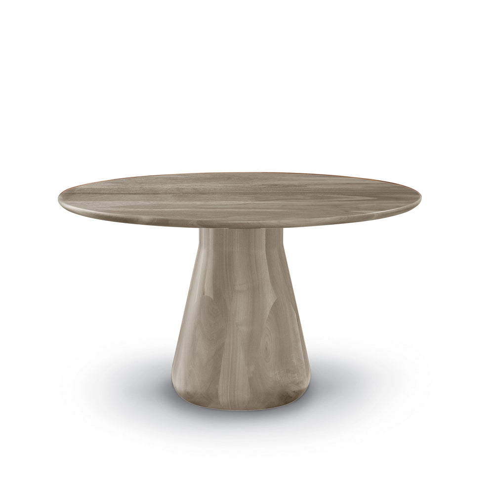 Round Table with Walnut Wood Top CONVIVIO 02