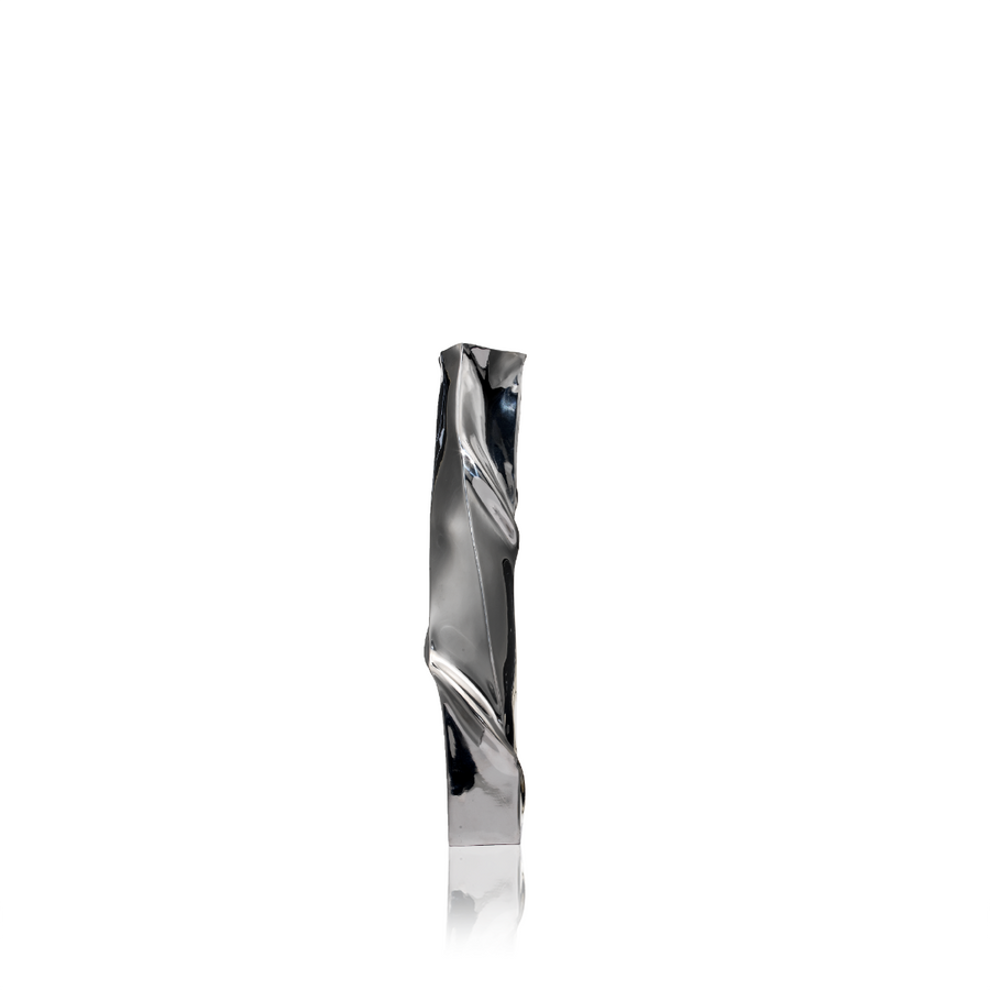 Stainless Steel Vase FIORE by La Fucina di Efesto 01