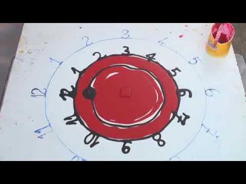 Resin Vase BAMBOO L Clear Fuchsia, Matt Cherry by Enzo Mari for Lezioni 03