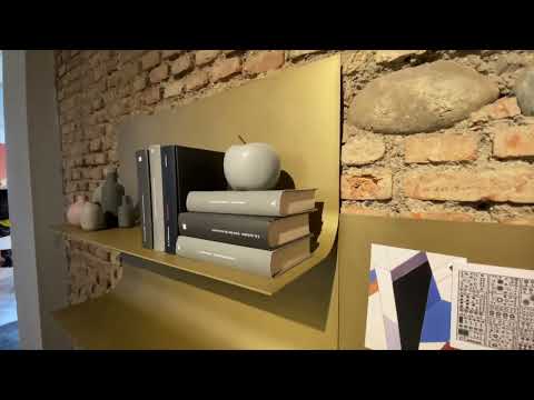 Wall-Mounted Desk SFOGLIA by Bellavista & Piccini