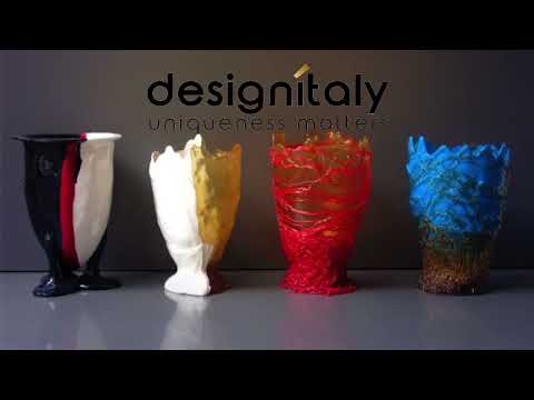 Resin Vase SPAGHETTI EXTRA COLOUR by Gaetano Pesce for Fish Design 02