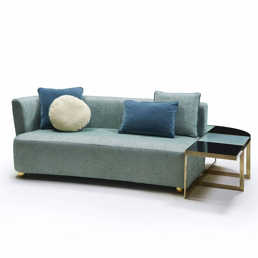 Right Side Two-Seater Sofa BAIA by Piero Angelo Orecchioni 01