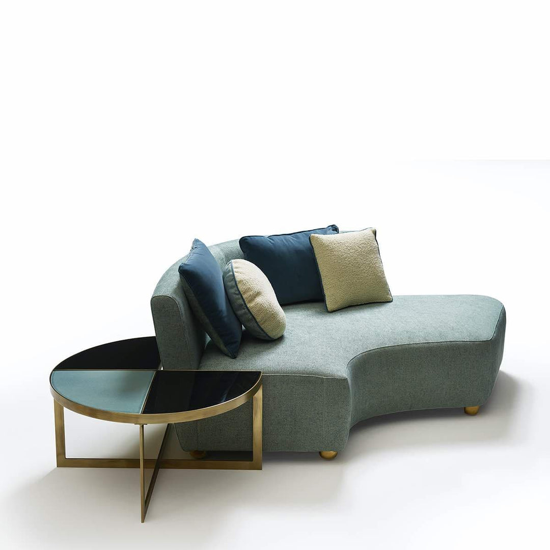 Left Side Two-Seater Sofa BAIA by Piero Angelo Orecchioni 01