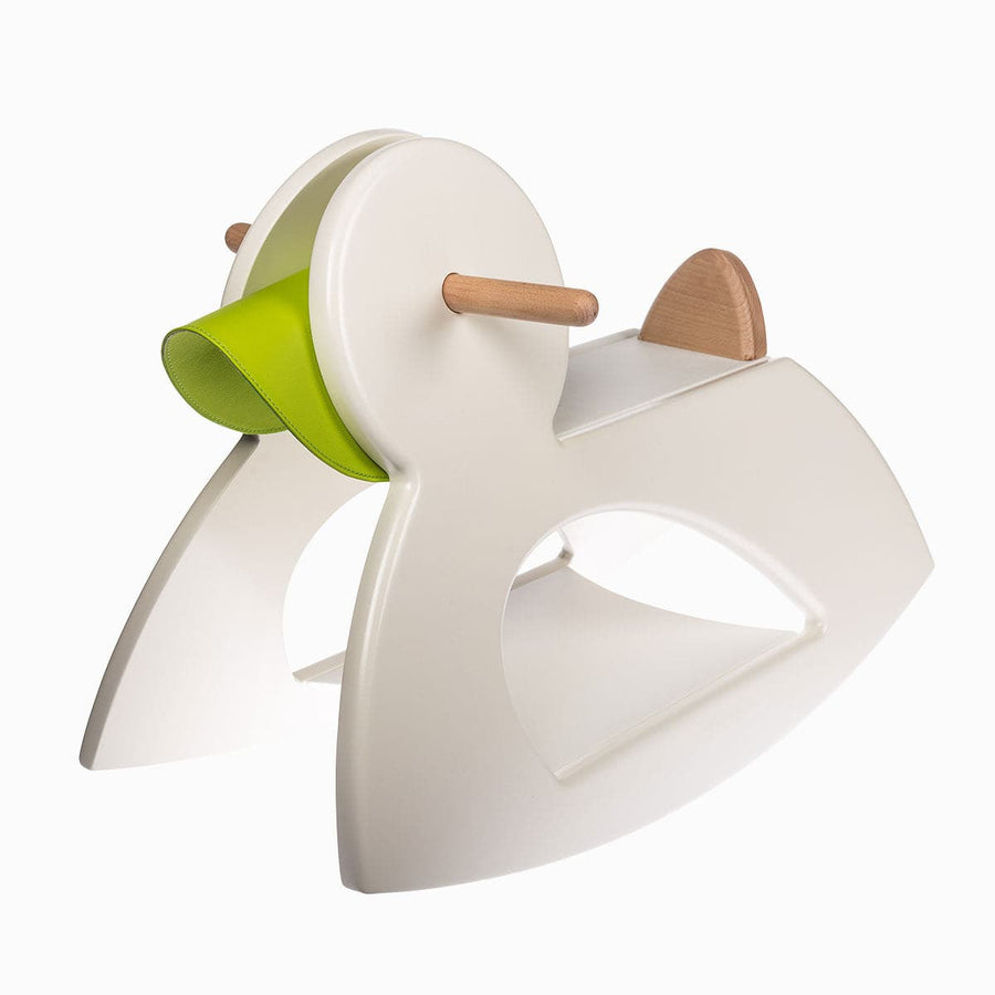 Wooden Rocking Duck OCO White 01