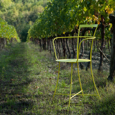 Steel Chair IRMA by Mario Scairato for InternoItaliano 027