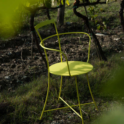 Steel Chair IRMA by Mario Scairato for InternoItaliano 028