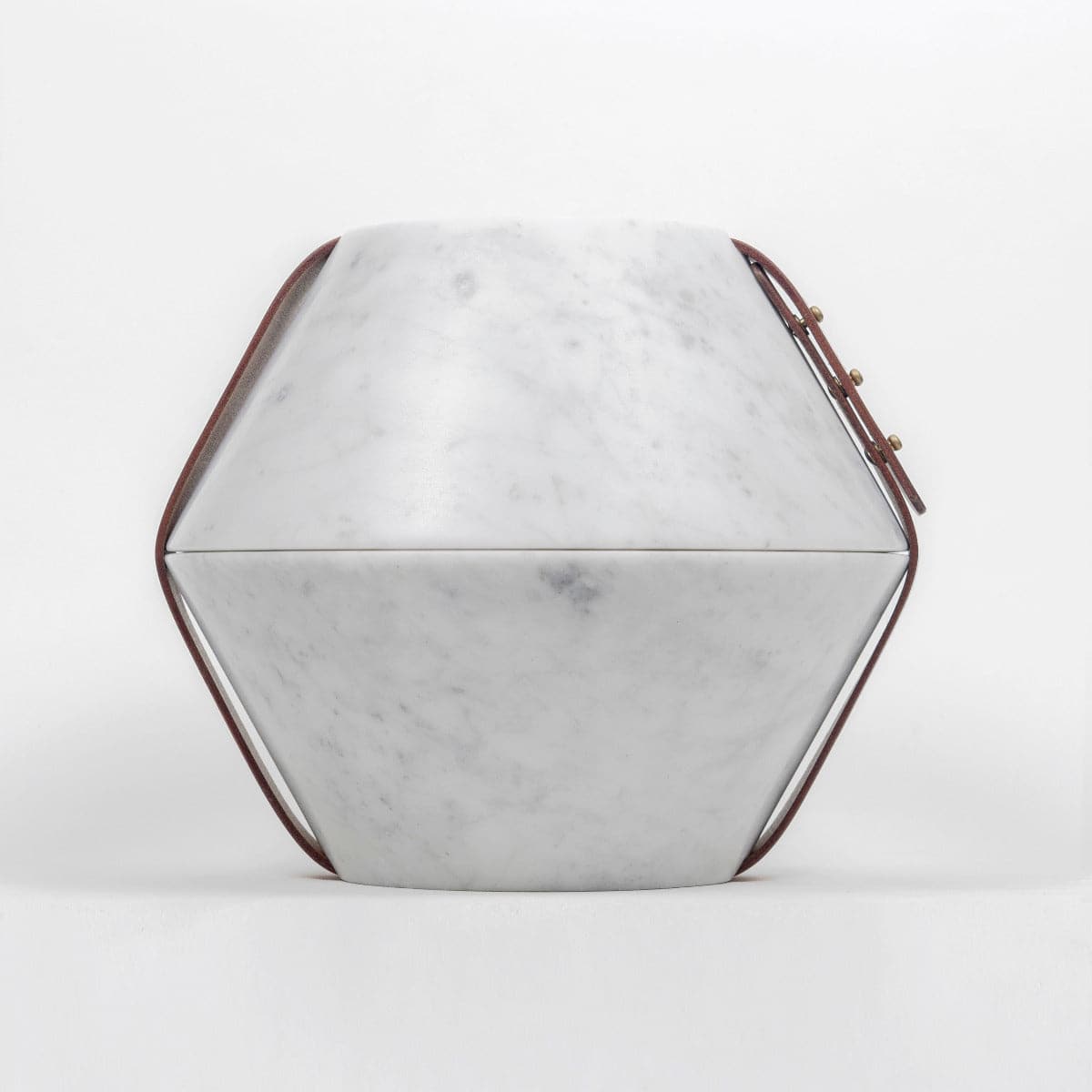 Carrara Marble Container ISTANTI INCLUSI Hourglass 03