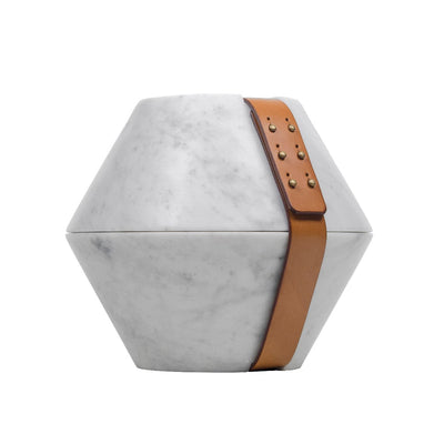 Carrara Marble Container ISTANTI INCLUSI Hourglass 01