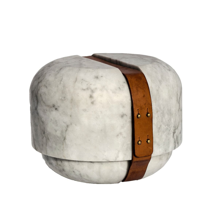 Carrara Marble Container ISTANTI INCLUSI Round 01