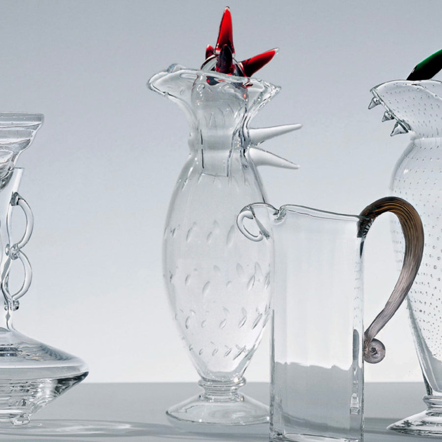 Blown Glass Water Jug ALESSANDRA by Borek Sipek for Driade 03