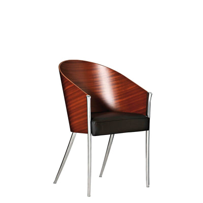 Chair KING COSTES Red and Black by Philippe Starck for Driade 01
