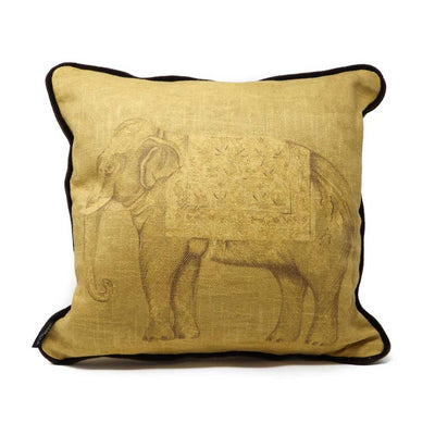 Sustainable Pillow LANDREW Big Elephant - Set of Two by Andrew Martin for Labolsina - Design Italy