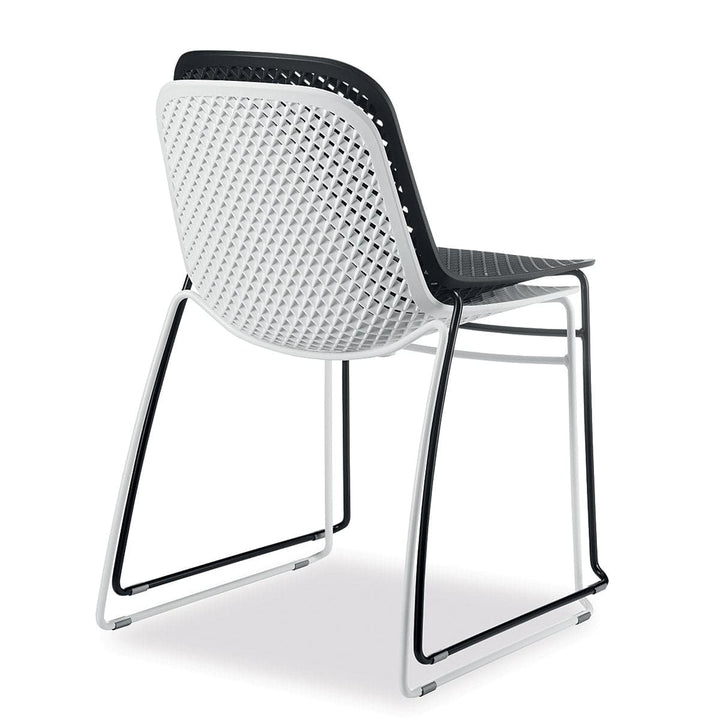 Chair I.S.I. White by Luigi Baroli 04