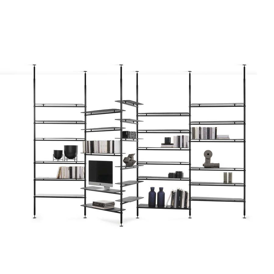 Bookshelf LEVANTE 8 by Sebastiano Tosi 01