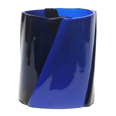 Resin Vase TWIRL M by Enzo Mari for Lezioni 01