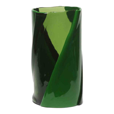 Resin Vase TWIRL L by Enzo Mari for Lezioni 01