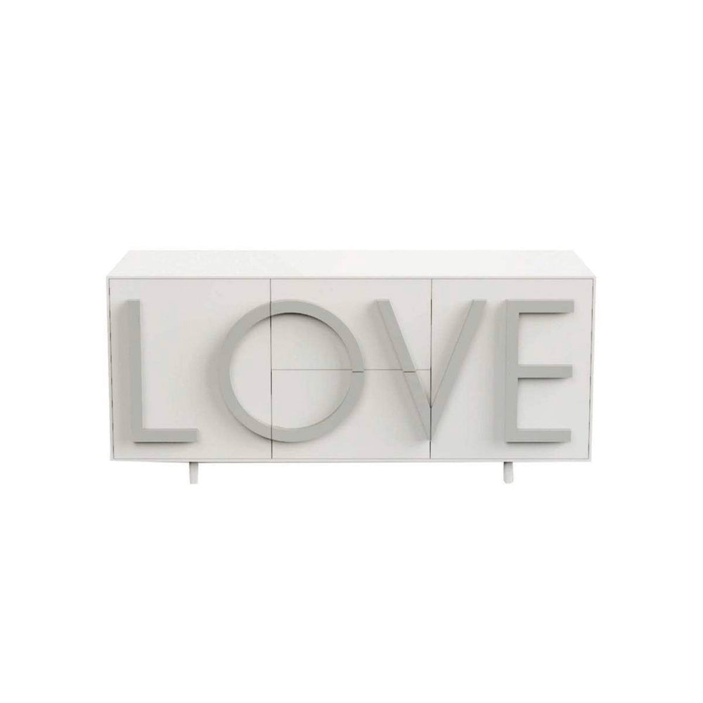 Sideboard LOVE WHITE by Fabio Novembre for Driade 01