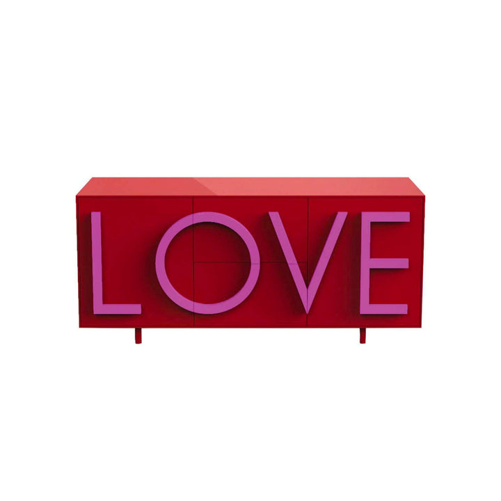 Sideboard LOVE RED by Fabio Novembre for Driade 013
