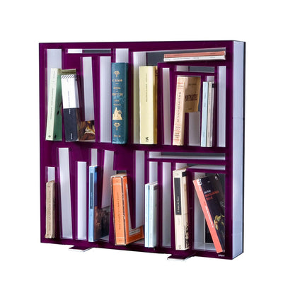 Plexiglass Purple Bookshelf BOOKSHAPE Small - Limited Edition 01