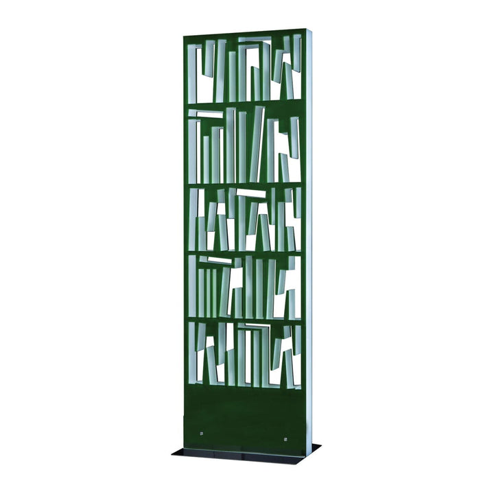 Plexiglass Green Bookshelf  BOOKSHAPE Big Limited Edition 01