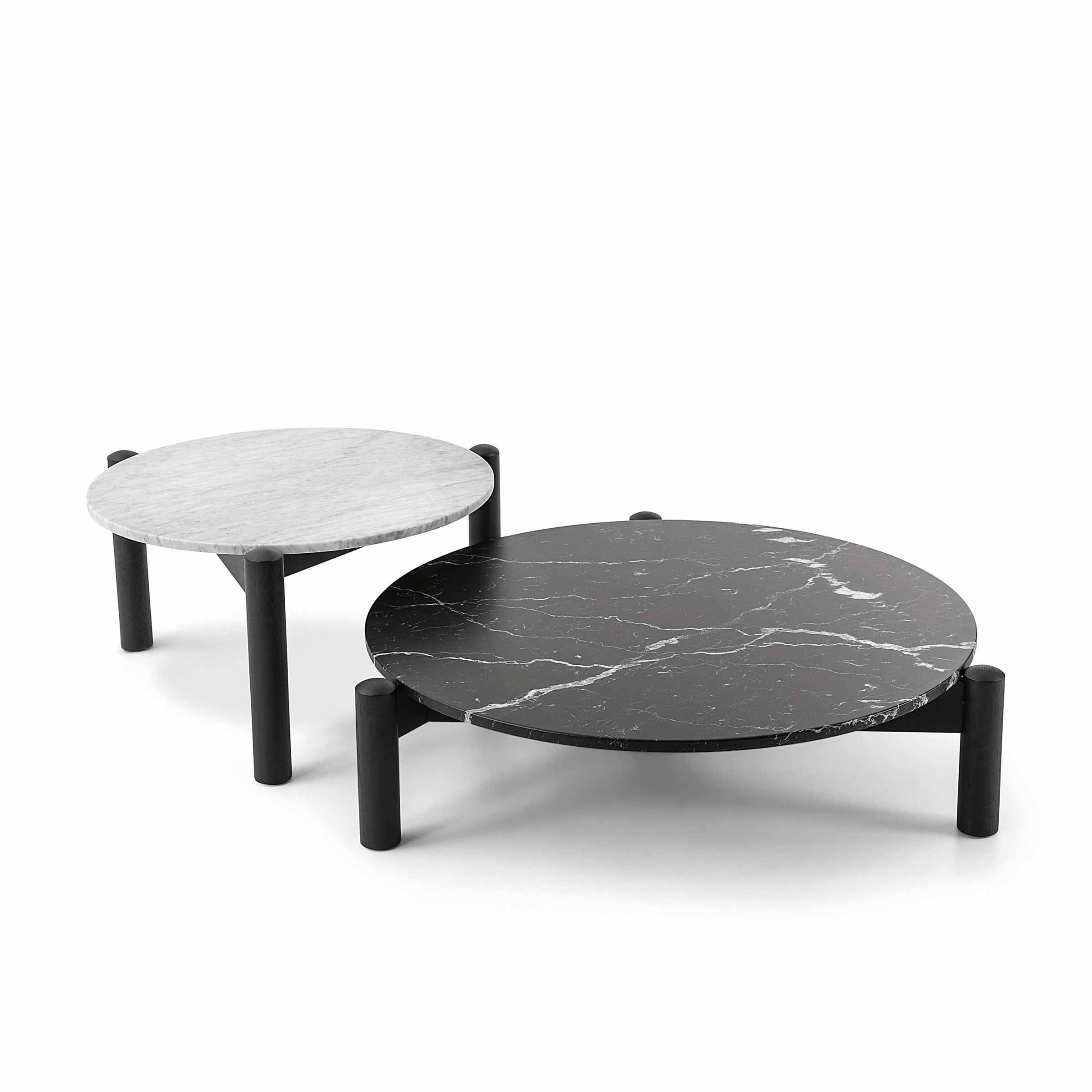 コーヒーテーブル TABLE À PLATEAU INTERCHANGEABLE シャルロット