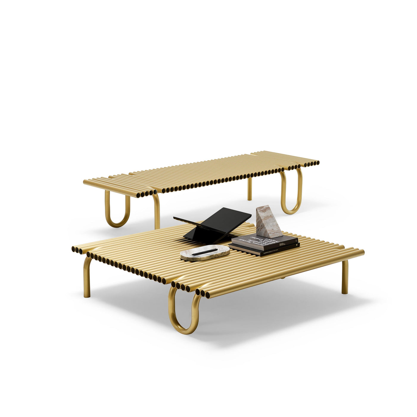 Metal Coffee Table PIPELINES by Bcxsy for Mogg 01