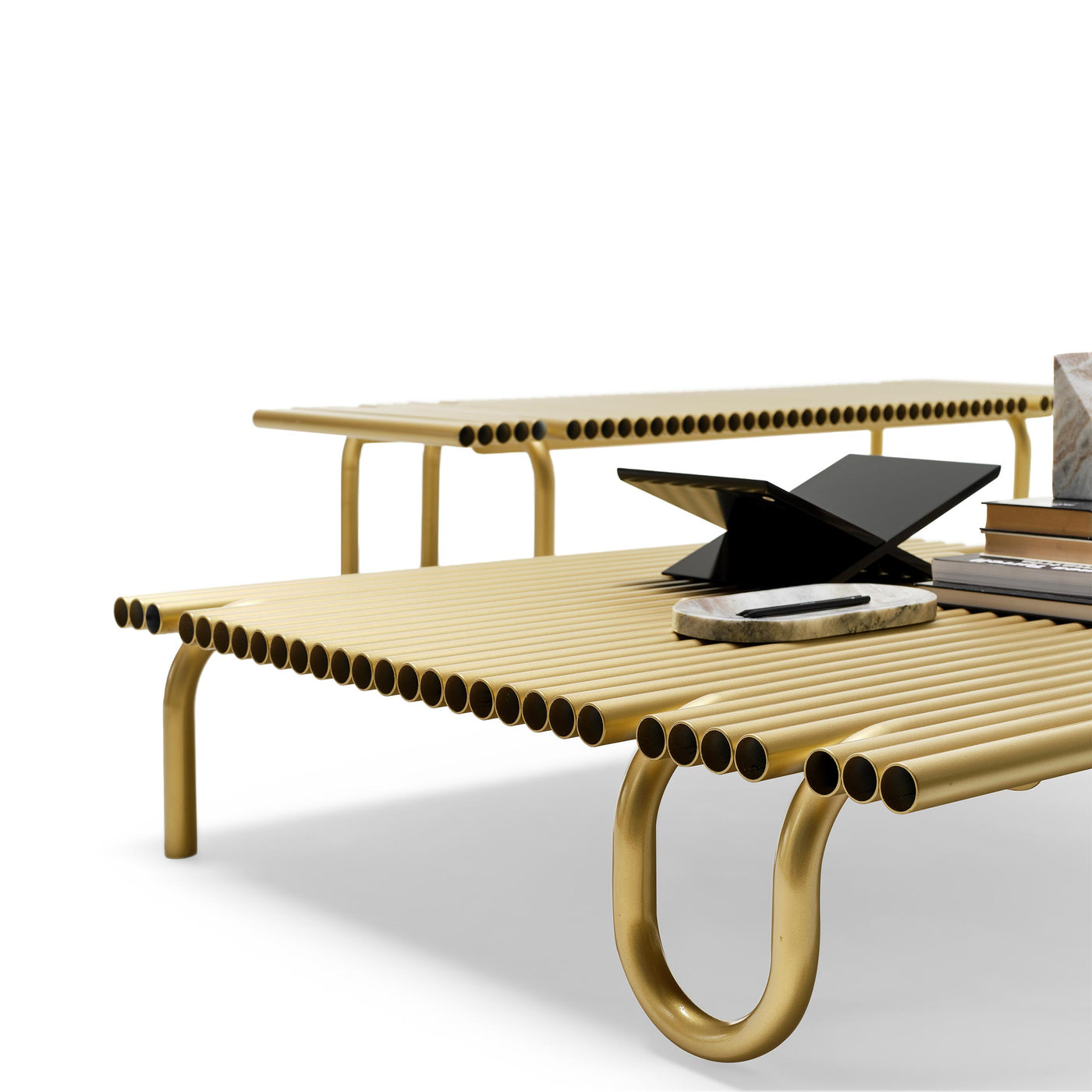Metal Coffee Table PIPELINES by Bcxsy for Mogg 04