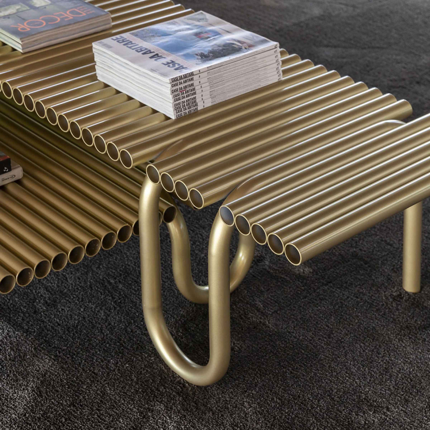 Metal Coffee Table PIPELINES by Bcxsy for Mogg 011