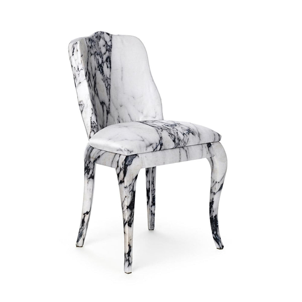 Upholstered Chair LUIGINA by Maurizio Galante & Tal Lancman 02