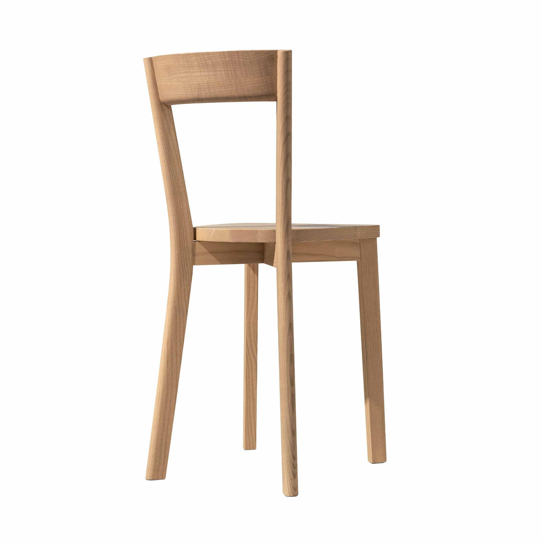 Solid Ash Wood Chair MINA XS by Tommaso Caldera 07