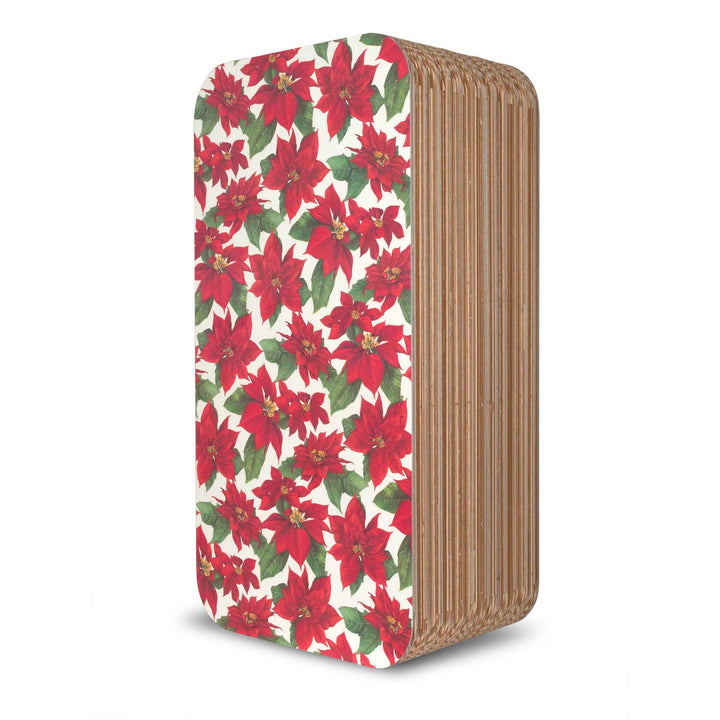 Modular Cardboard Bookcase MORETTO 90 Christmas Closed Back 03