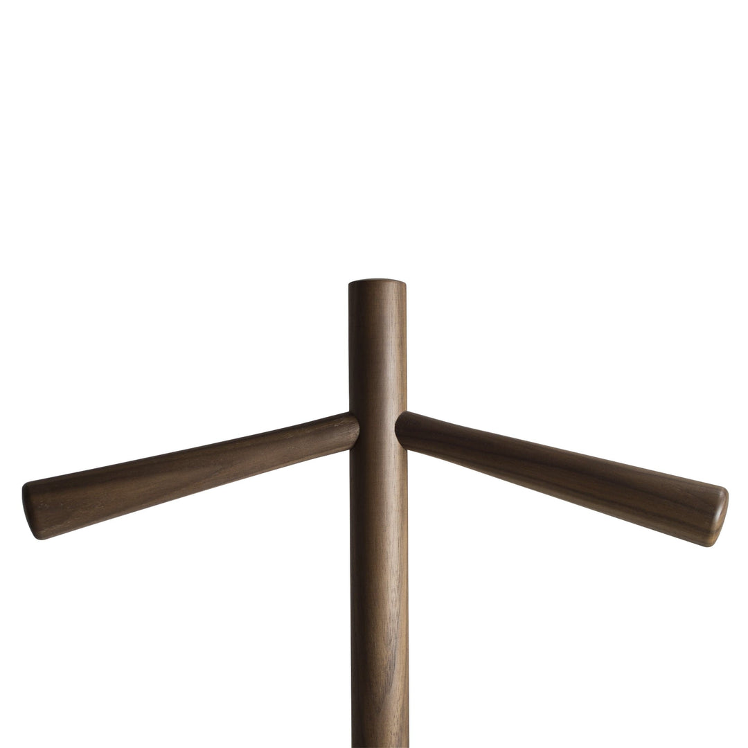 Valet Stand MORI - Walnut Wood - by Giulio Iacchetti and Alessandro Stabile 07