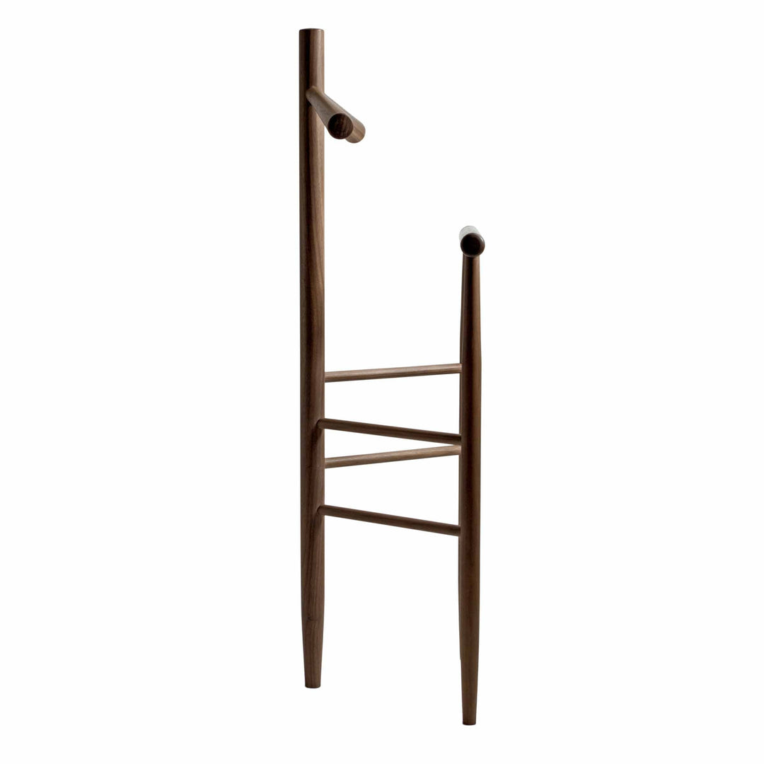 Valet Stand MORI - Walnut Wood - by Giulio Iacchetti and Alessandro Stabile 05