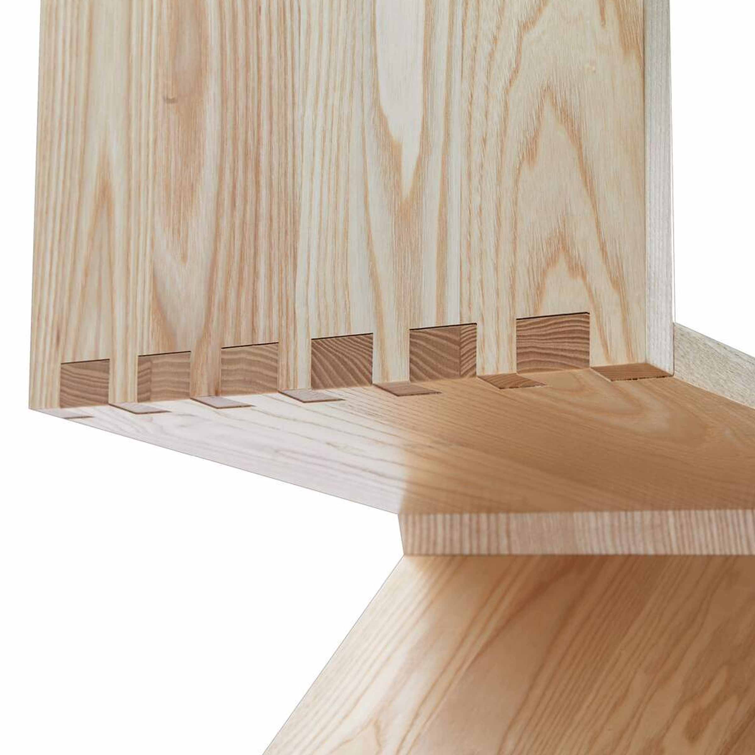 Cantiliver Wood Chair ZIG ZAG by Gerrit T. Rietveld for Cassina