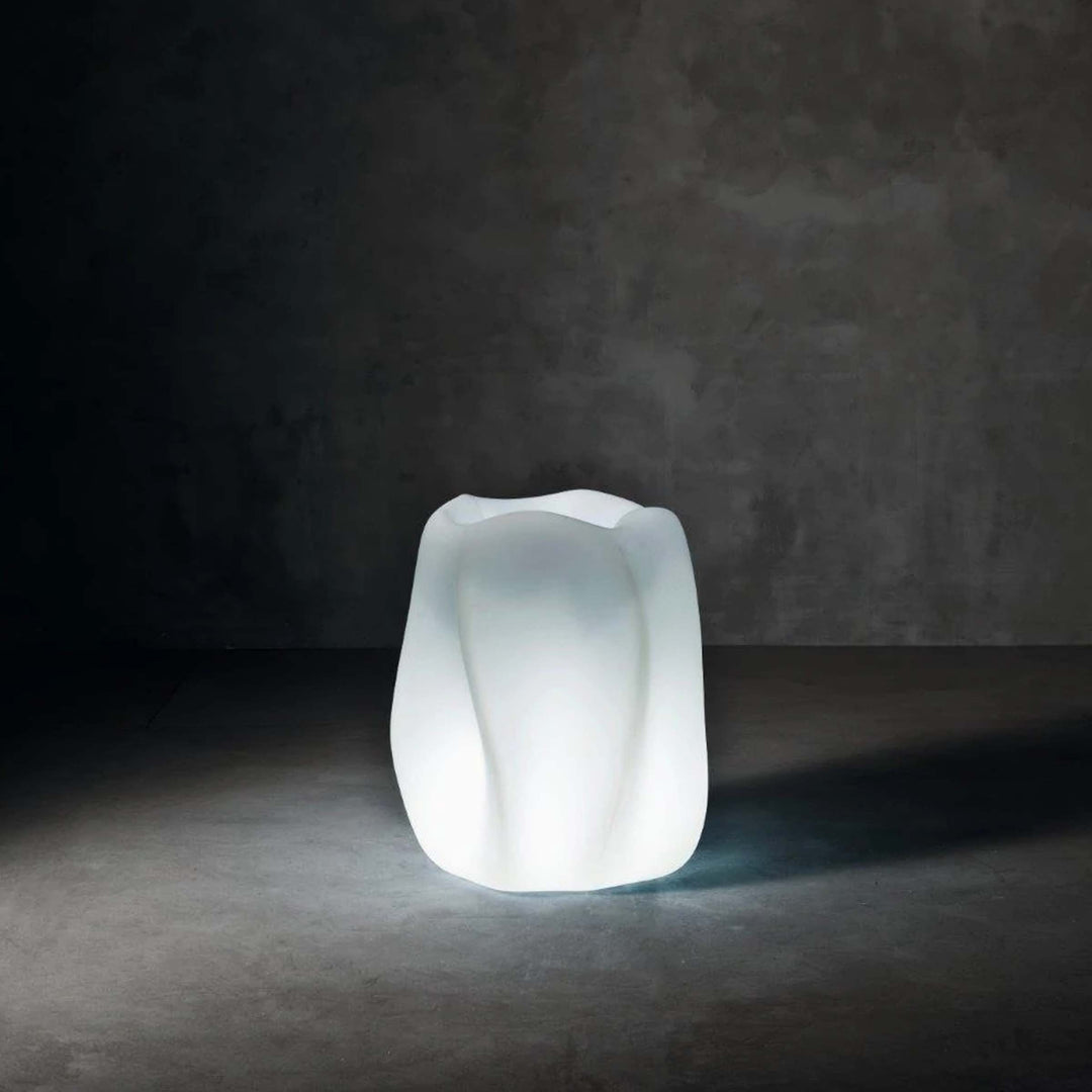 Vase NEW WAVE with Light by Ross Lovegrove for Serralunga 01