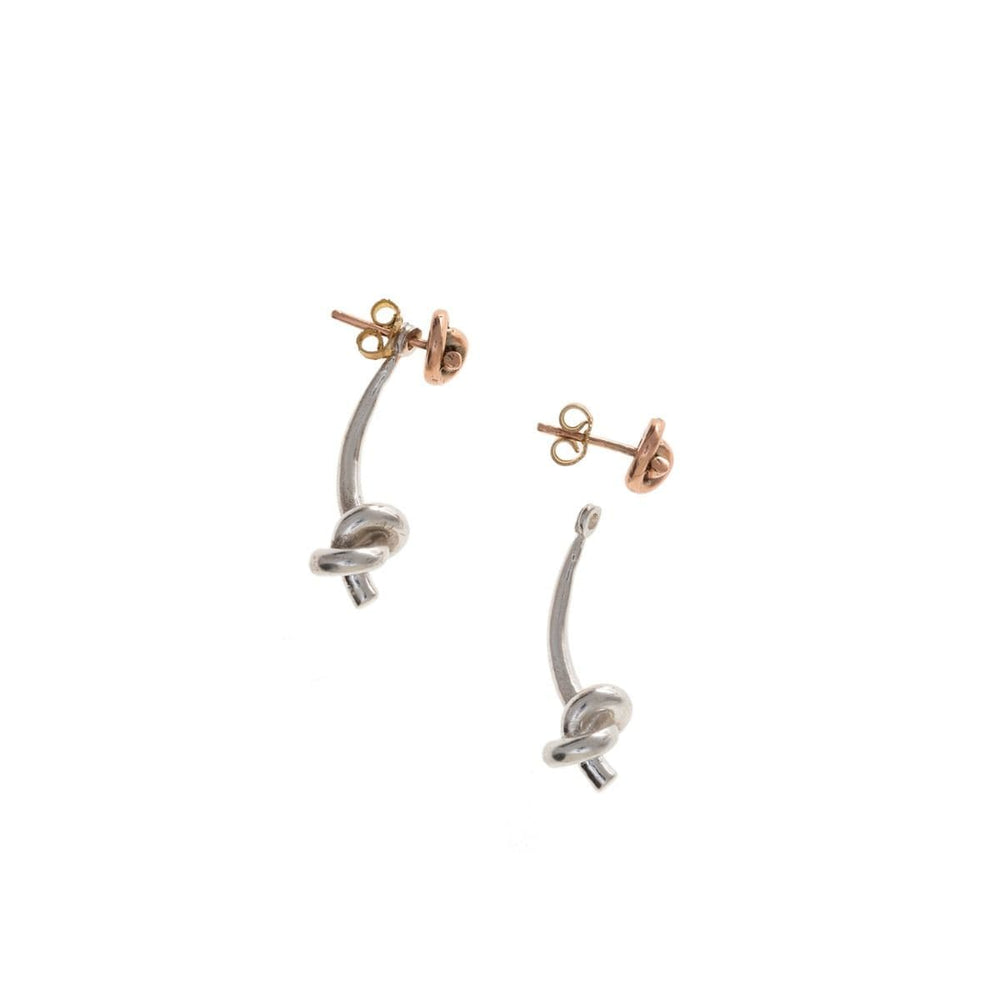 Gold & Silver Earrings GIOCONDA 02