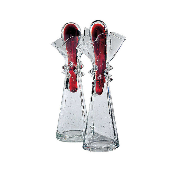Set of Blown Glass Cruets PAOLO by Borek Sipek for Driade 01