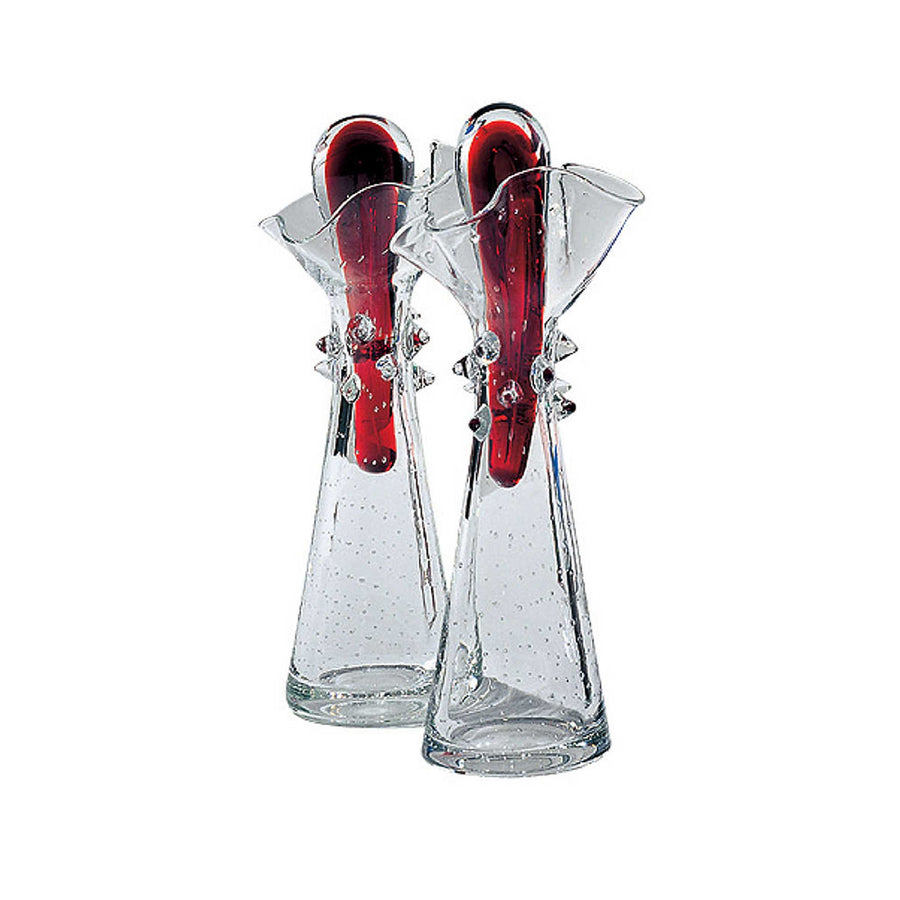 Set of Blown Glass Cruets PAOLO by Borek Sipek for Driade 01