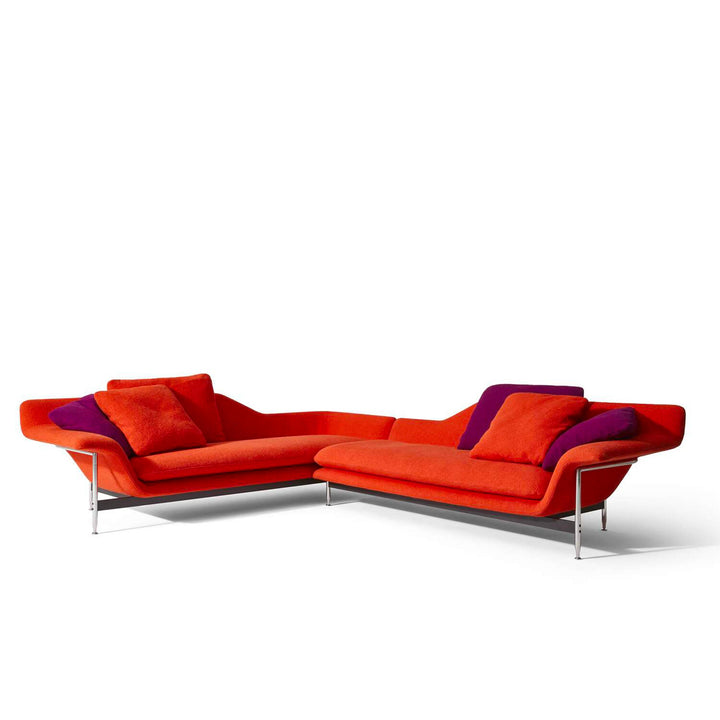Corner Sectional Sofa ESOSOFT, designed by Antonio Citterio for Cassina 01