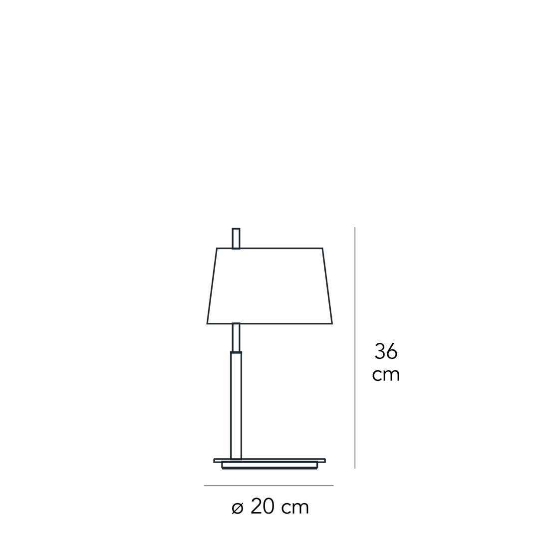 Table Lamp PASSION Small by Studio Beretta Associati for FontanaArte 06