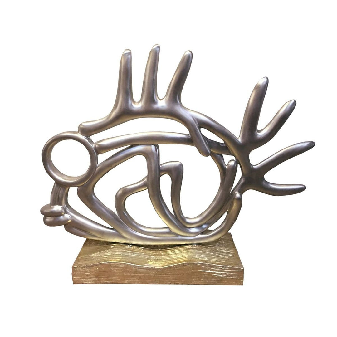 Bronze Sculpture FISH - Unique Piece 01