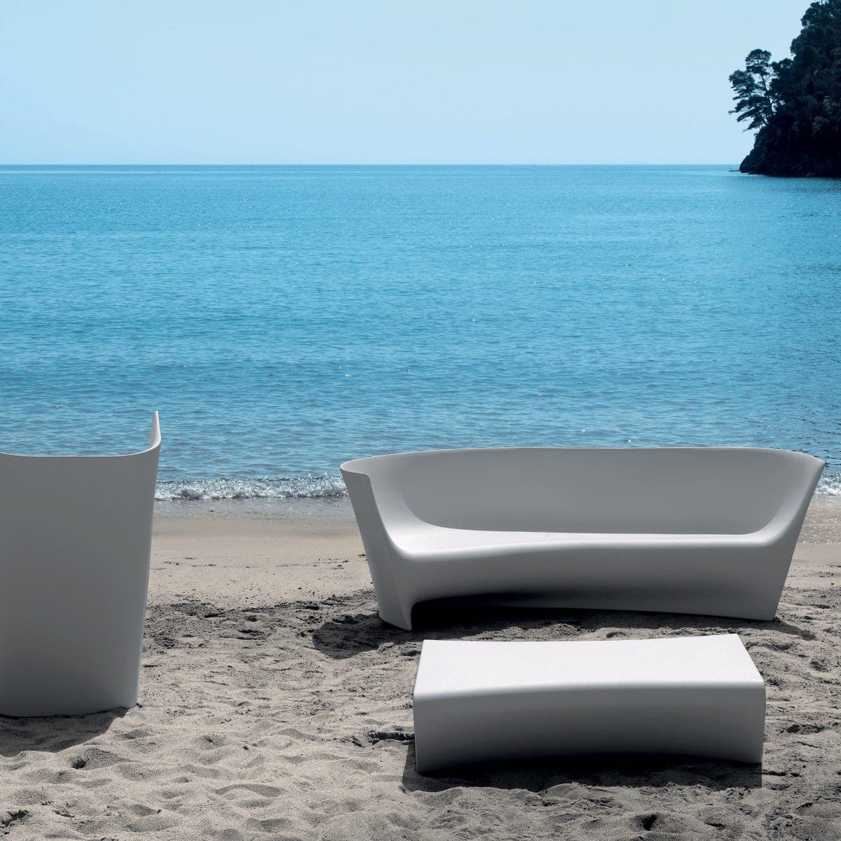 Two-Seater Sofa GRAND PLIE by Ludovica + Roberto Palomba for Driade 03
