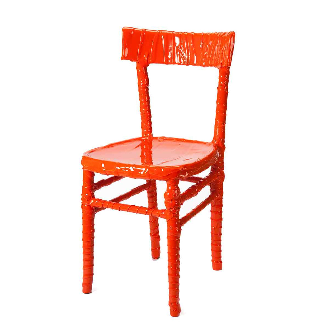 Resin-Covered Chair CHAIR N. 14/20 by Paola Navone for ONE-OFF 01