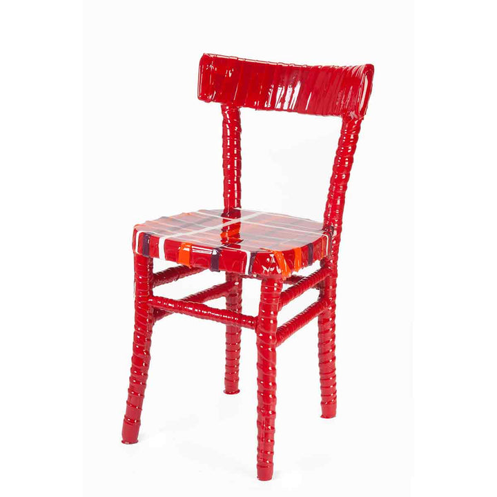Resin-Covered Chair CHAIR N. 02/20 by Paola Navone for ONE-OFF 01