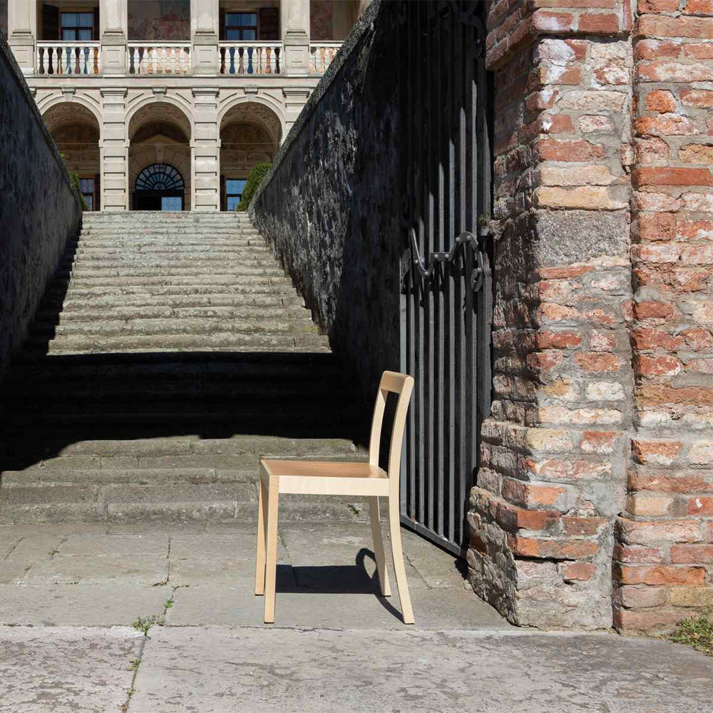 Wooden Chair QUATTROGAMBE by Jasper Morrison for BBB Italia 02