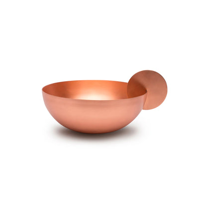 Small Copper Bowl RED MOON by Elisa Ossino for Paola C 01