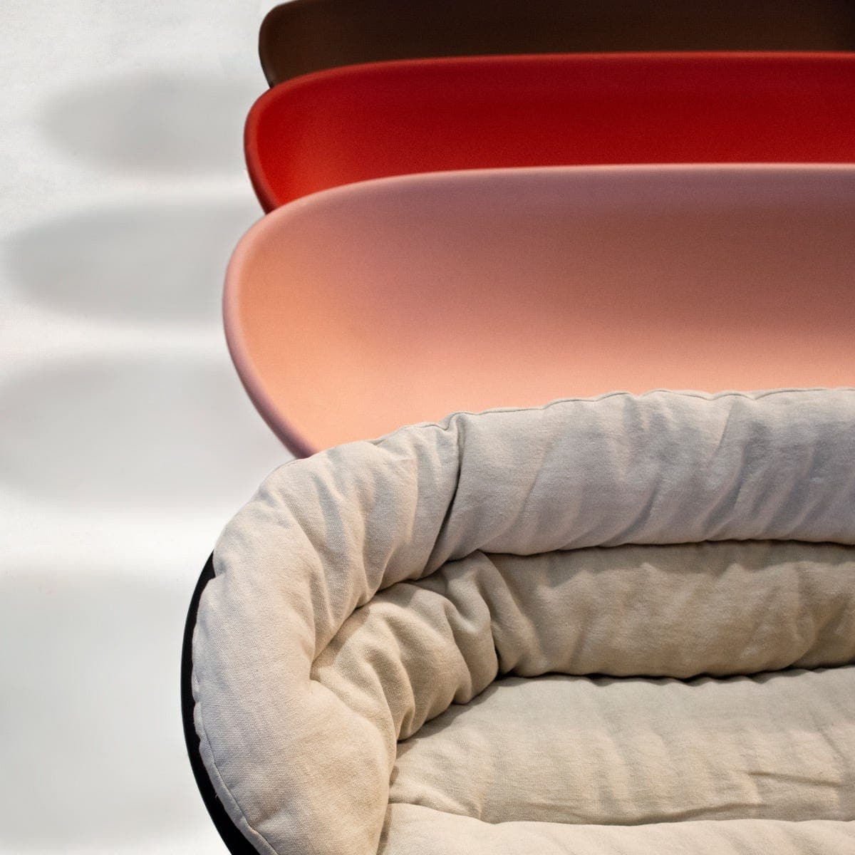 Two-Seater Sofa ROLY POLY by Faye Toogood for Driade. Shop on