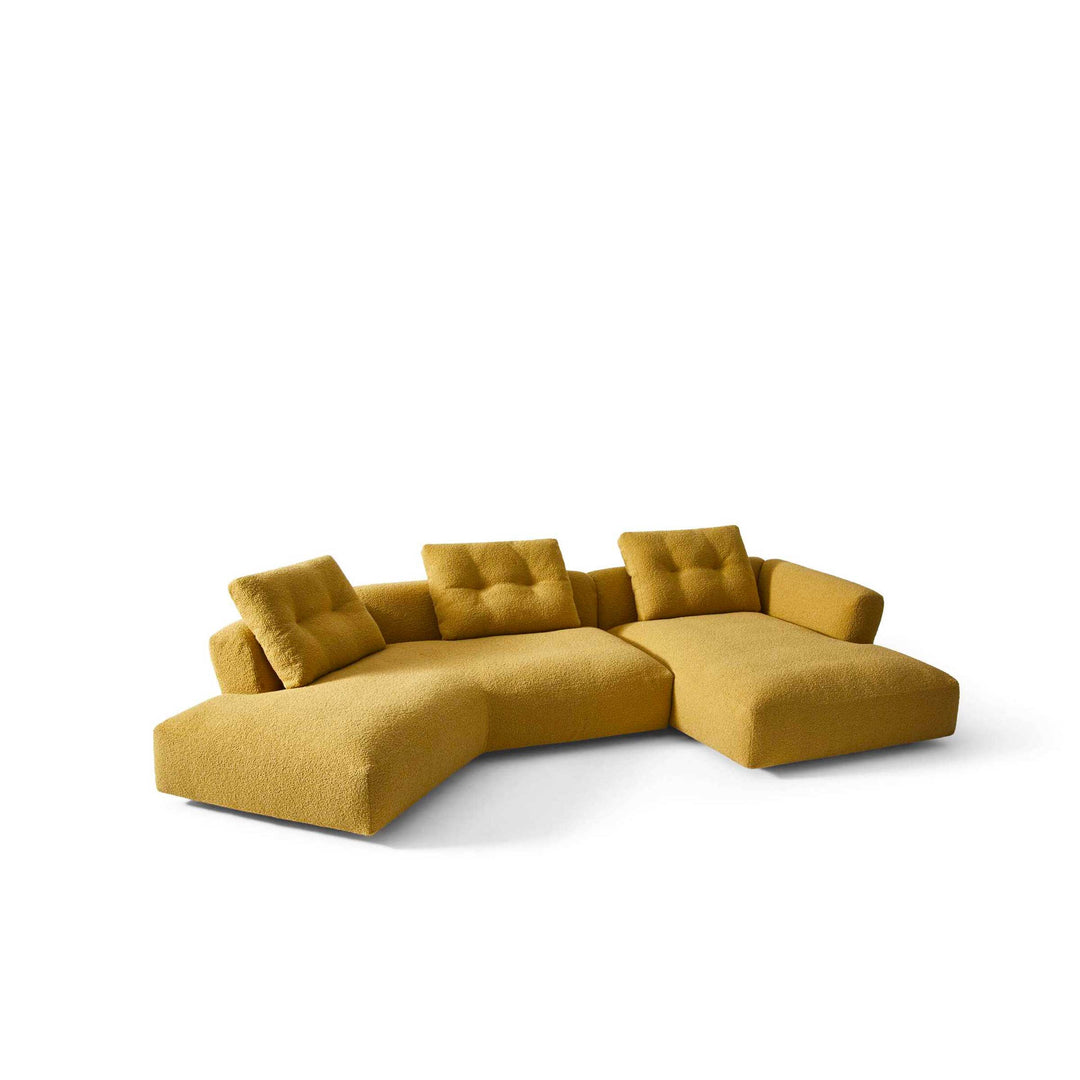 Sectional Fabric Sofa SENGU BOLD, designed by Patricia Urquiola for Cassina