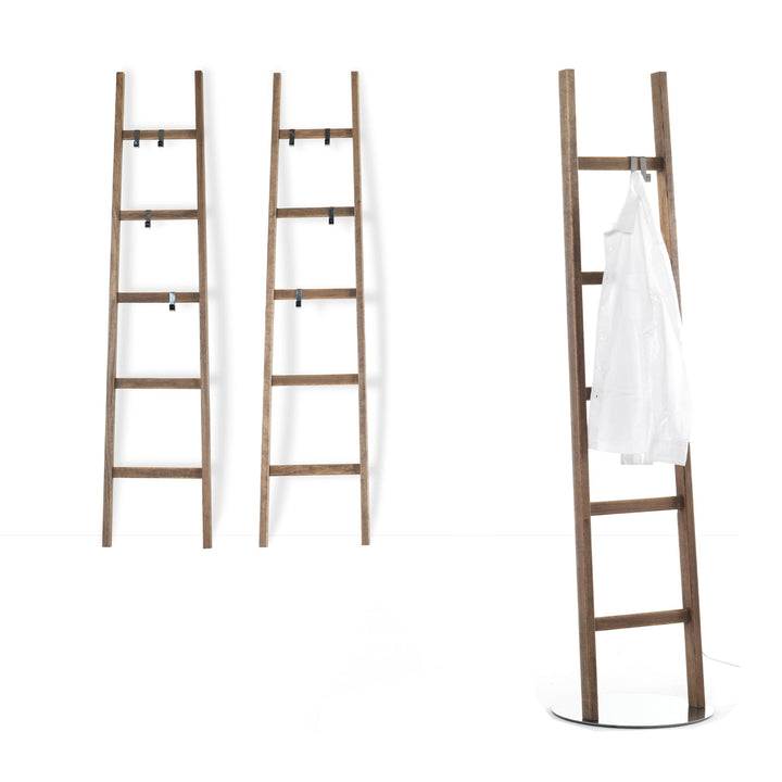 Ladder Lamp ALLA SCALA with Hooks by Claudio Bitetti 07