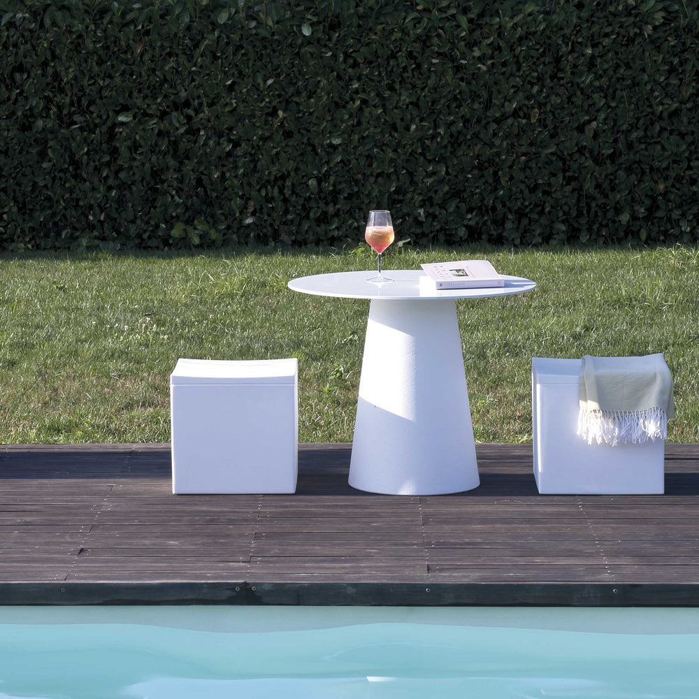Outdoor Pouf LOUNGE CUBE by Serralunga 02